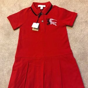 Burberry Knit polo dress
